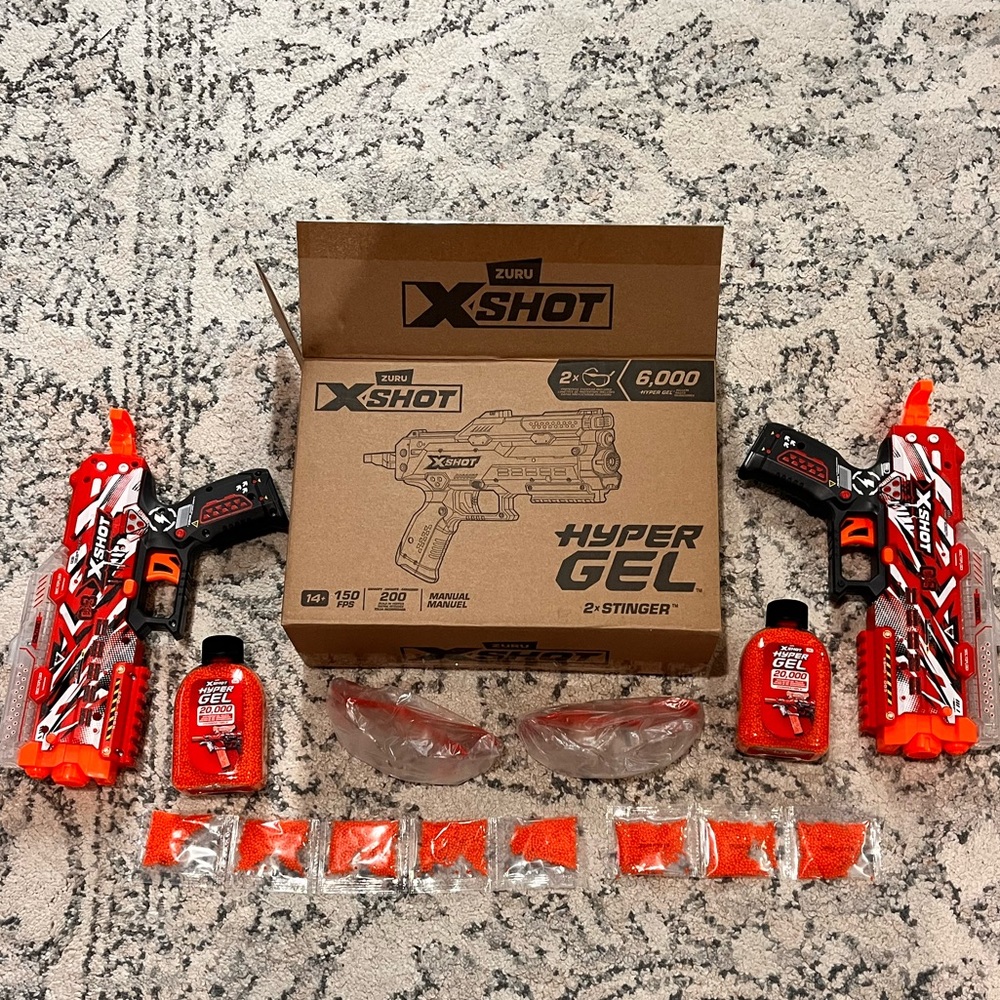 Zuru X-Shot Hyper Gel Blaster Set of 2